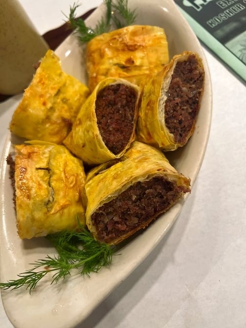 Homemade Meat Pie.
